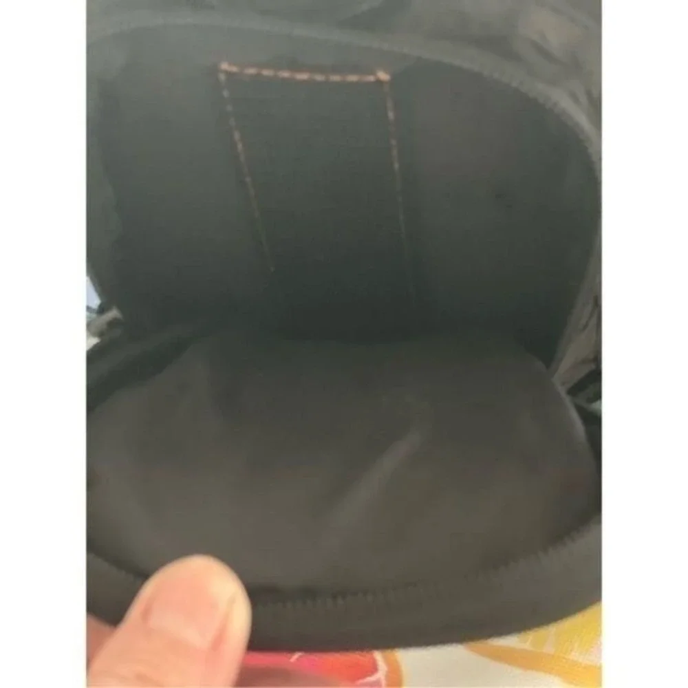 Amazon Basics Large DSLR Gadget Bag, Black with Orange Interior, Solid